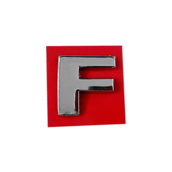 Imagem de Letra Avulsa do Emblema de Carro Letra F
