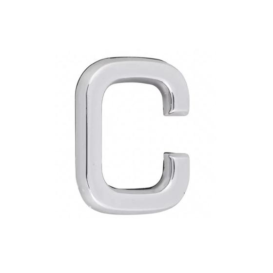 Imagem de Letra C Bemfixa Abs Cromada 39mm