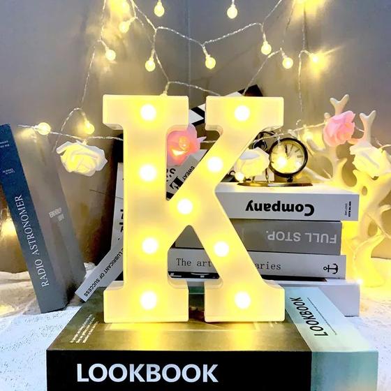 Imagem de Letras Luminária Led 3d Decorativas 