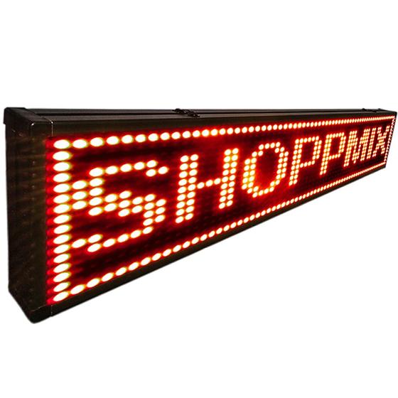 Letreiro Led Painel Luminoso Vermelho Alto Brilho Uso Interno Entrada Usb 20x70cm Bivolt Menor preço em Letreiro Led Painel Luminoso Vermelho Alto Brilho Uso Interno Entrada Usb 20x70cm Bivolt