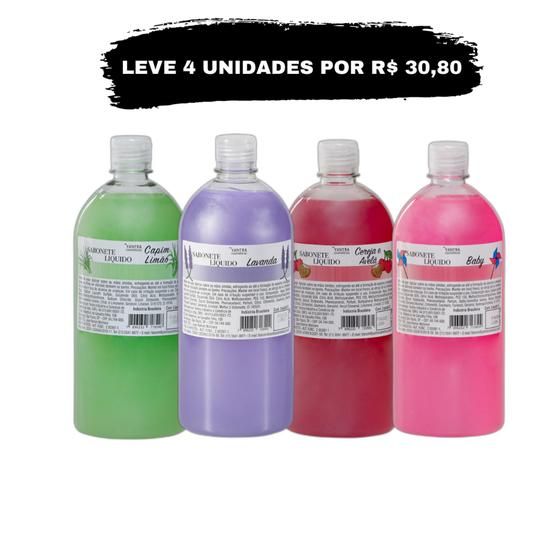 Imagem de  - Leve 4 por 30,80 - Sabonete Liquido 1LITRO CADA.