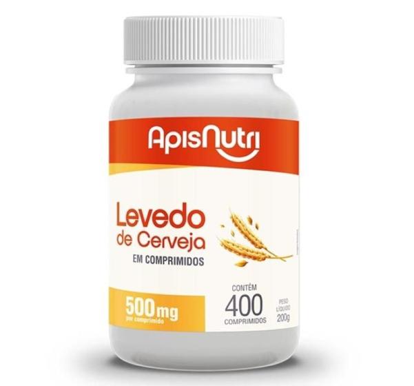 Imagem de Levedo De Cerveja 500mg 400 Comprimidos Apisnutri - SV