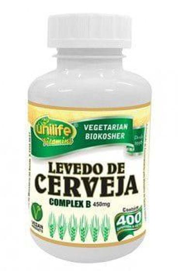 Imagem de Levedura de Cerveja 400 Comprimidos 450mg - Unilife