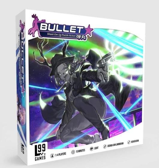 Imagem de Level 99 Jogos Bullet Star Board Game  Jogo de ação Fast-Paced Shoot Em Up Puzzle Idade 12+  1-4 Jogadores  Tempo médio de reprodução 15 minutos  Feito, Multicolor (L99-BLT03)