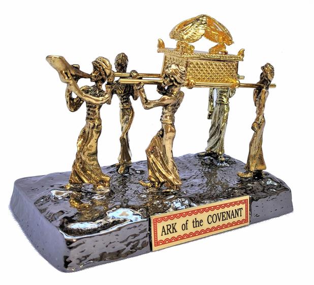 Levitas Com Arca Da Aliança bronze Importado de Israel jerusalém Meia Aliança Magazine Luiza
