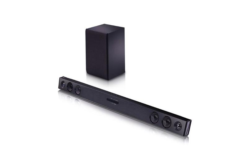 Lg sound bar sqc2 2.1 canais, 300w rms, bluetooth 4.0, auto sound