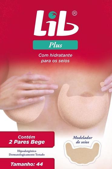 Imagem de Lib Plus Modelador De Seios Tamanho 44 Com 2 Pares Cor Bege
