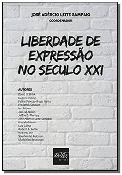 Imagem de Liberdade de expressao no seculo xxi - DEL REY