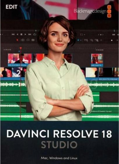 Imagem de Licença blackmagic davinci resolve 18 studio -  (dv/resstud)