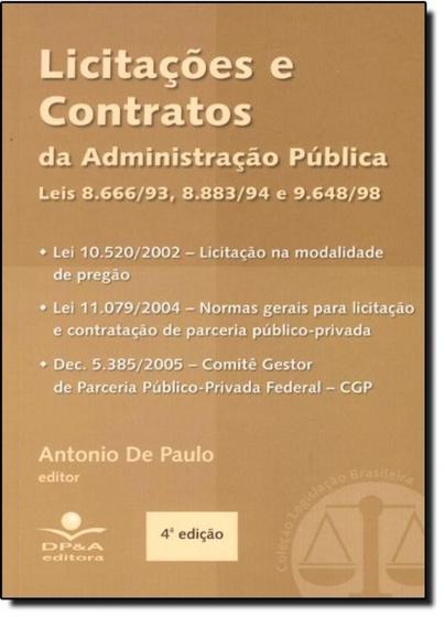 Imagem de Licitações e Contratos da Administração Pública - Lamparina