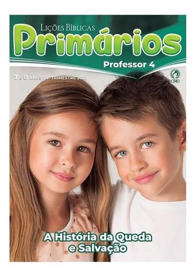 Imagem de Lições Bíblicas Primários  4º Trimestre  Revista Do Profes