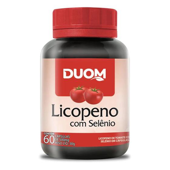 Imagem de Licopeno c/ Selênio  60cps 500mg Duom