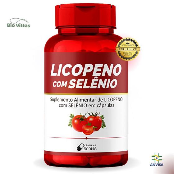 Imagem de Licopeno com Selênio - 120 Cáps BioVittas