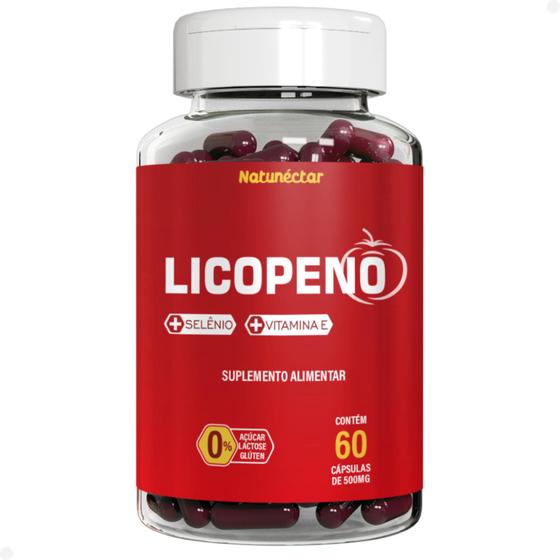Imagem de Licopeno Com Vitamina E E Selênio - 60 Cápsulas Natunéctar