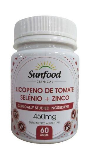 Imagem de Licopeno de tomate selenio + zinco sunfood 60 caps