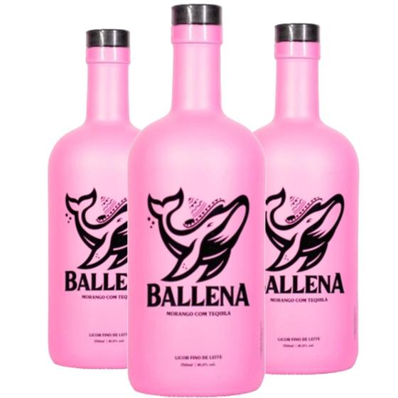 Imagem de Licor Ballena 750Ml (3 Garrafas)