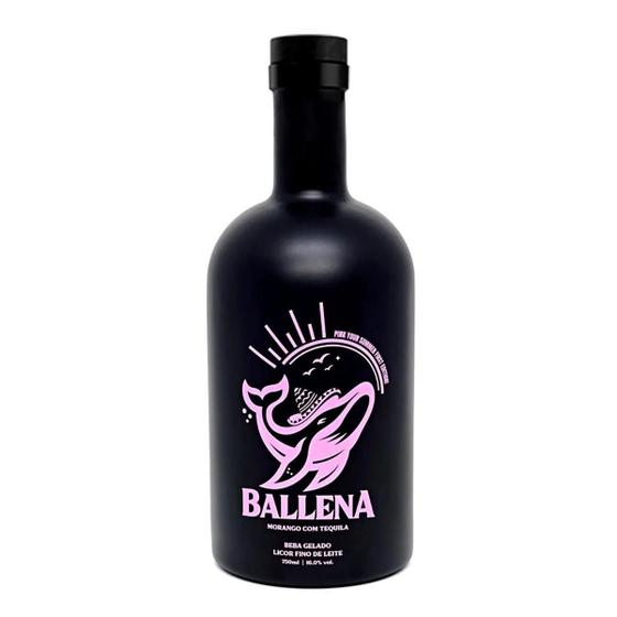 Licor Ballena Morango com Tequila 750ml