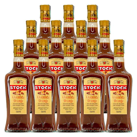 Imagem de Licor Creme de Chocolate com Laranja Stock 720ml 12 Unidades