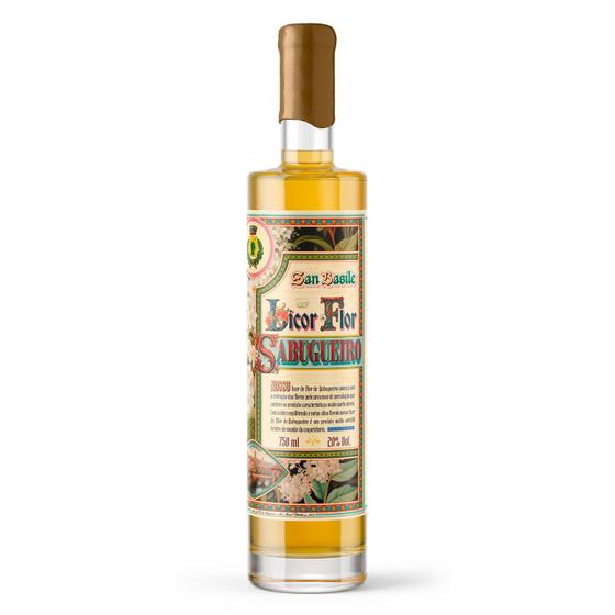 Imagem de Licor de Flor de Sabugueiro San Basile 750ml