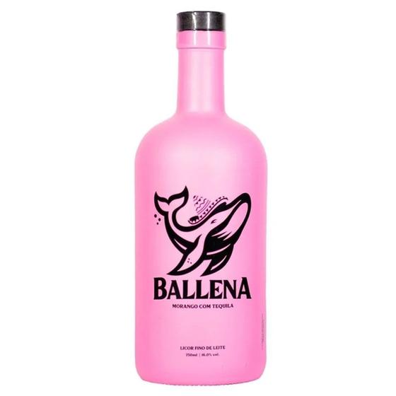 Imagem de Licor de Morango com Tequila Ballena 750ml