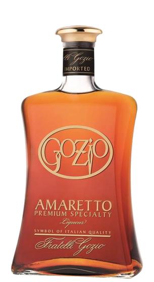 Imagem de Licor Fino Amaretto Gozio + Lata Alumínio 700Ml