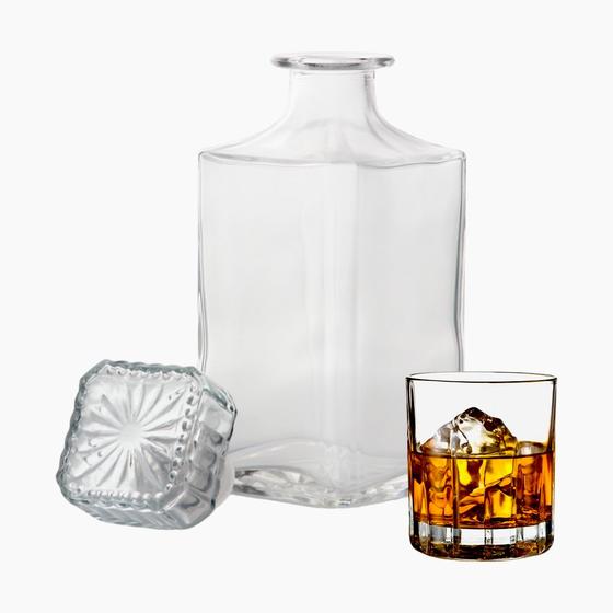 Imagem de Licoreira Vidro Grande Decorativa Bebida Bar Decanter 950ml