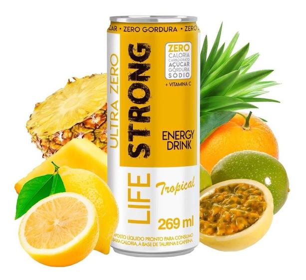 Imagem de Life Strong Energy Drink (269ml) Tropical