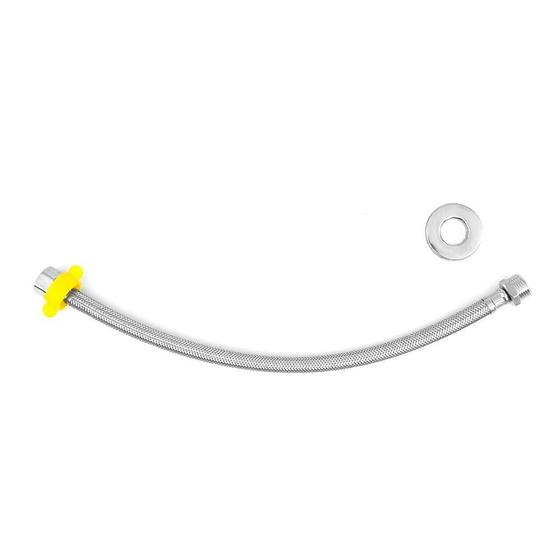 Imagem de Ligação Flexível Modaza, Aço Inox, 40 cm