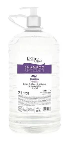 Imagem de Light Hair Shampoo Mandioca Perolado 2L