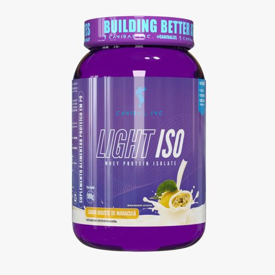 Imagem de Light Iso Whey Protein Isolado Pote 900g - Canibal Inc