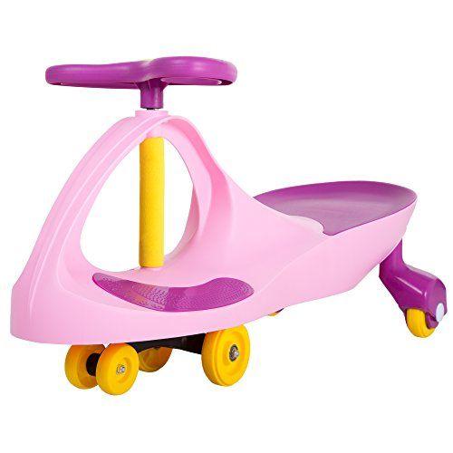 Imagem de Lil' Rider Wiggle Car Ride On Toy  Sem Baterias, Engrenagens ou Pedais  Torça, Gire, Vá  Outdoor Ride Ons para Crianças de 3 Anos ou Mais (Rosa e Roxo), M370049