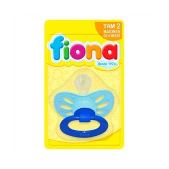 Imagem de Lillo 801120 Fiona Baby Ex Air Clas Chupeta Silicone Azul Tam2