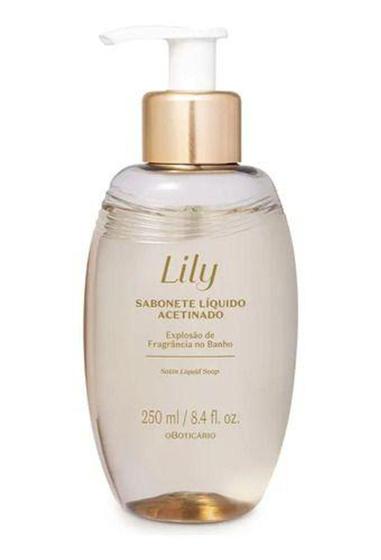 Imagem de Lily Sabonete Líquido Acetinado 250 Ml - O Boticário