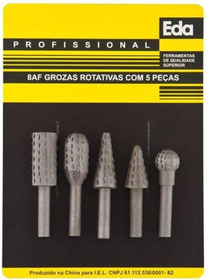 Lima Grosa Rotativa Jogo Com 05 Peças Eda 8af Imagem de Lima Grosa Rotativa Jogo Com 05 Peças Eda 8af