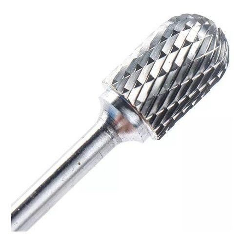 Imagem de Lima Rotativa Cilíndrica 08mm X 20mm Metal Duro Corte Duplo