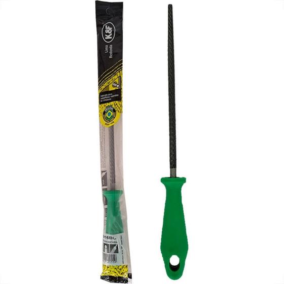 Imagem de Limas Kf Redonda Bastarda 8'' Com Cabo