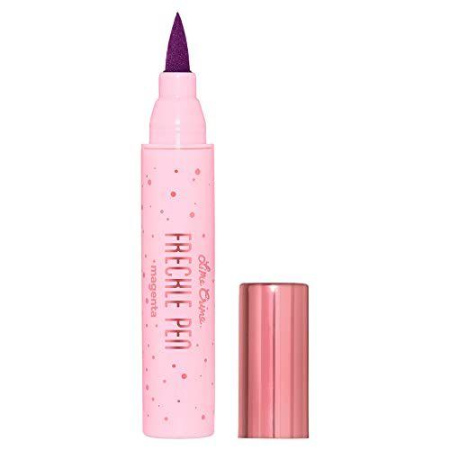 Imagem de Lime Crime Freckle Pen, Magenta (Magenta Purple) - Maquiagem Leve e Construível com Aplicador de Pontas de Feltro para Visual Natural - Caneta Dot Spot de Longa Duração e Impermeável - Vegana e Livre de Crueldade