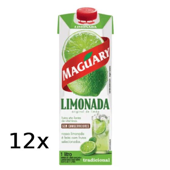 Imagem de Limonada Maguary Tradicional 1L - 12 Unidades