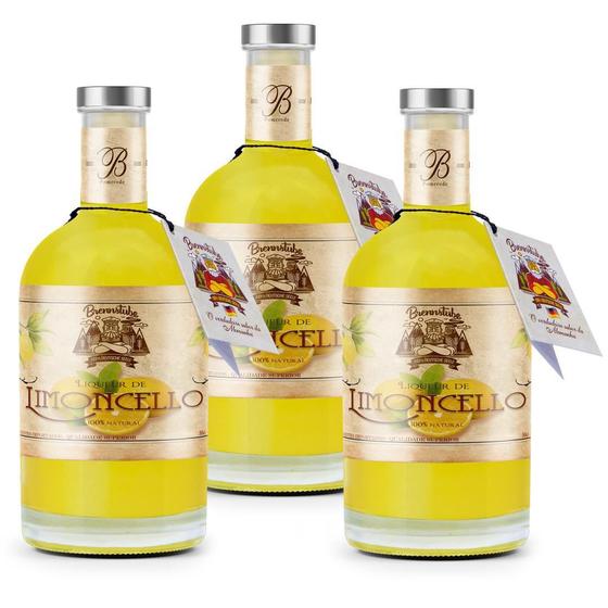 Imagem de Limoncello -Kit Com 3 - Licor Fino De Limão Siciliano