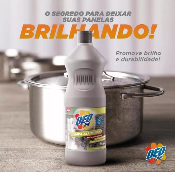 Imagem de Limpa Alumínio Panela Frigideira Forma de Cozinha 750ML Deoline