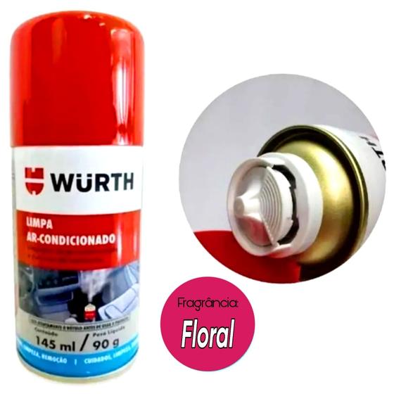 Imagem de Limpa ar cond. floral 140ml - wurth