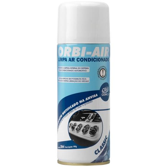 Imagem de Limpa Ar Condicionado Orbi Air Classic Aerossol 200Ml 140G 5979 Orbi Quimica