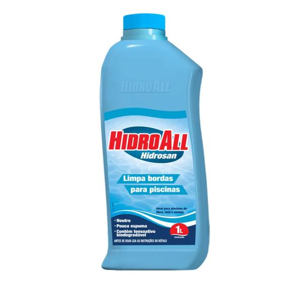 Imagem de Limpa Borda de Piscina Hidrosan 1 L - Hidroall