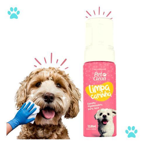 Imagem de Limpa Carinha Limpador De Face Cães E Gato Pet Clean 150ml