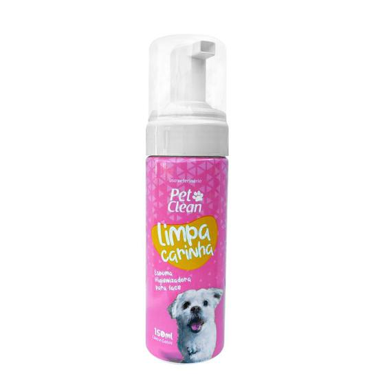 Limpa Carinha Pet Clean Espuma Higienizadora para Face 150ml