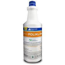 Imagem de Limpa Churrasqueira Chapa Forno Coifa, Grelha, Inox Desengordurante 1 Litro Poliklin Policlean