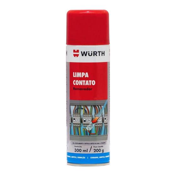 Imagem de Limpa Contato Spray 300ml Wurth - 389565