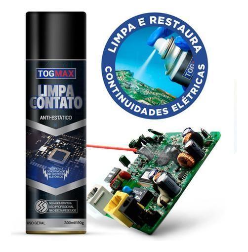 Imagem de Limpa Contato Spray Informatica Placas Informatica 300Ml