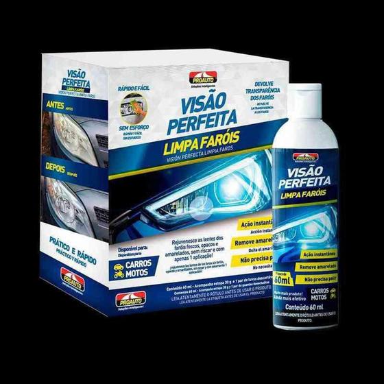 Imagem de Limpa farol visao perfeita 60ml - proauto