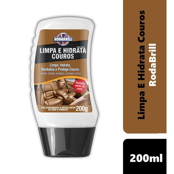 Limpa Hidrata Revitaliza Couros Bancos Sofás Rodabrill 200g Menor preço em Limpa Hidrata Revitaliza Couros Bancos Sofás Rodabrill 200g